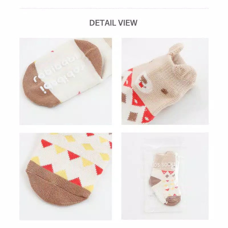 Kaos Kaki Bayi kaos kaki anak Import Tebal lucu Bahan Nyaman dengan anti slip 0-2 thn