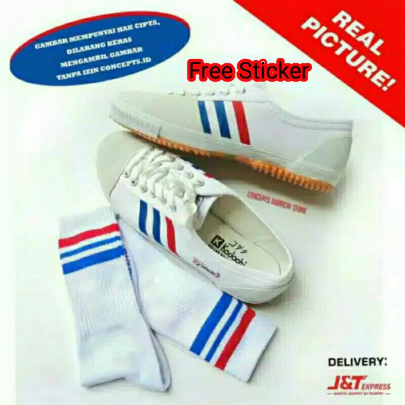 Sepatu Kodaci Capung 8111 Bonus Kaos Kaki/Sepatu Capung Sepatu Badminton