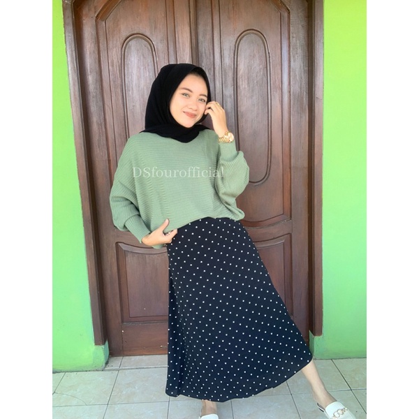 Batwing rajut premium / Lasperal batwing / sweater rajut /betwing rajut/blouse wanita rajut