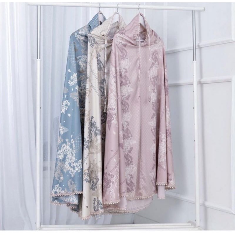 Mukena Armani Silk/Mukena Silk/Mukena Kombinasi/Mukena Satin