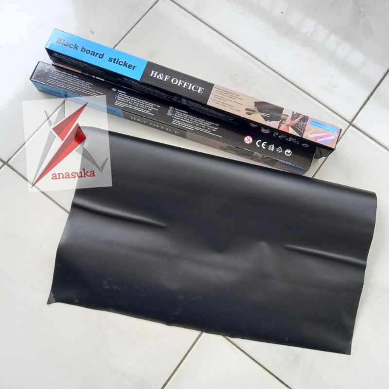Magic Chalkboard Sticker Lembaran Papan Tulis untuk Belajar Tulis Menu Cafe Corat Coret  blackboard