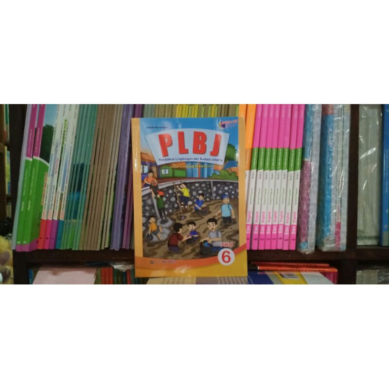 buku pelajaran PLBJ kelas 6 SD