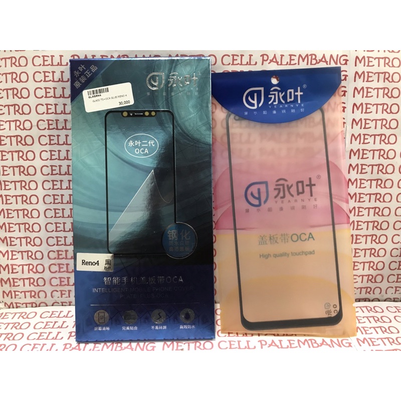 Glass Ts+Oca Yongye Oppo Reno 4