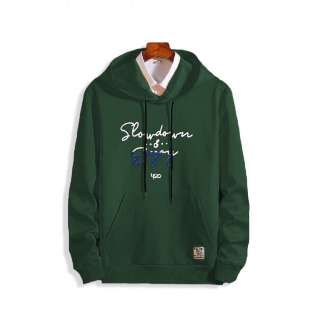 JAKET SWEATER HOODIE DISTRO ORIGINAL 4.20 HIJAU ARMY PREMIUM