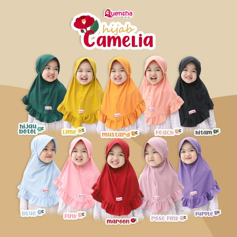 JILBAB ANAK - HIJAB CAMELIA BY QUENSHA