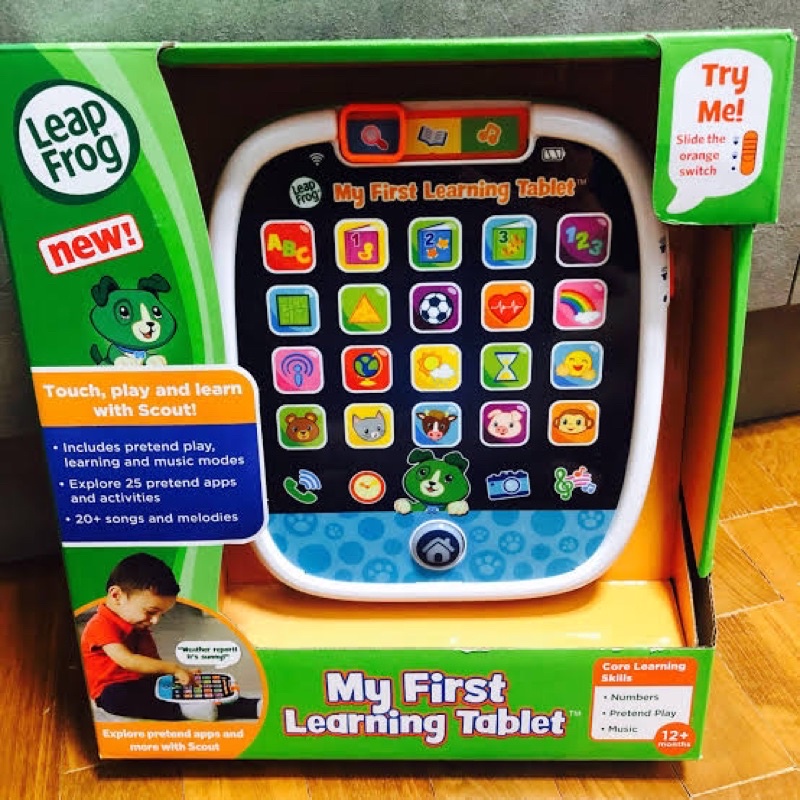 leapfrog my first learning tablet playset / mainan musik tablet