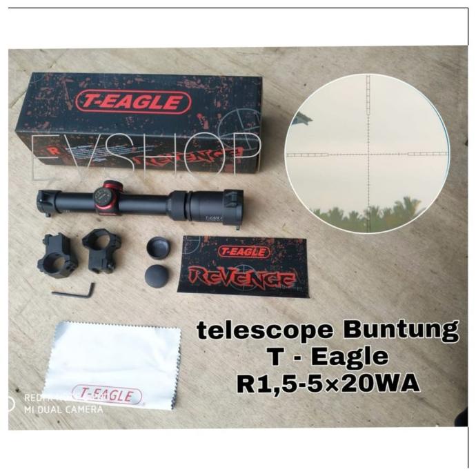 Telescope T-Eagle 1,5-5X20 Wa Hk Buntung