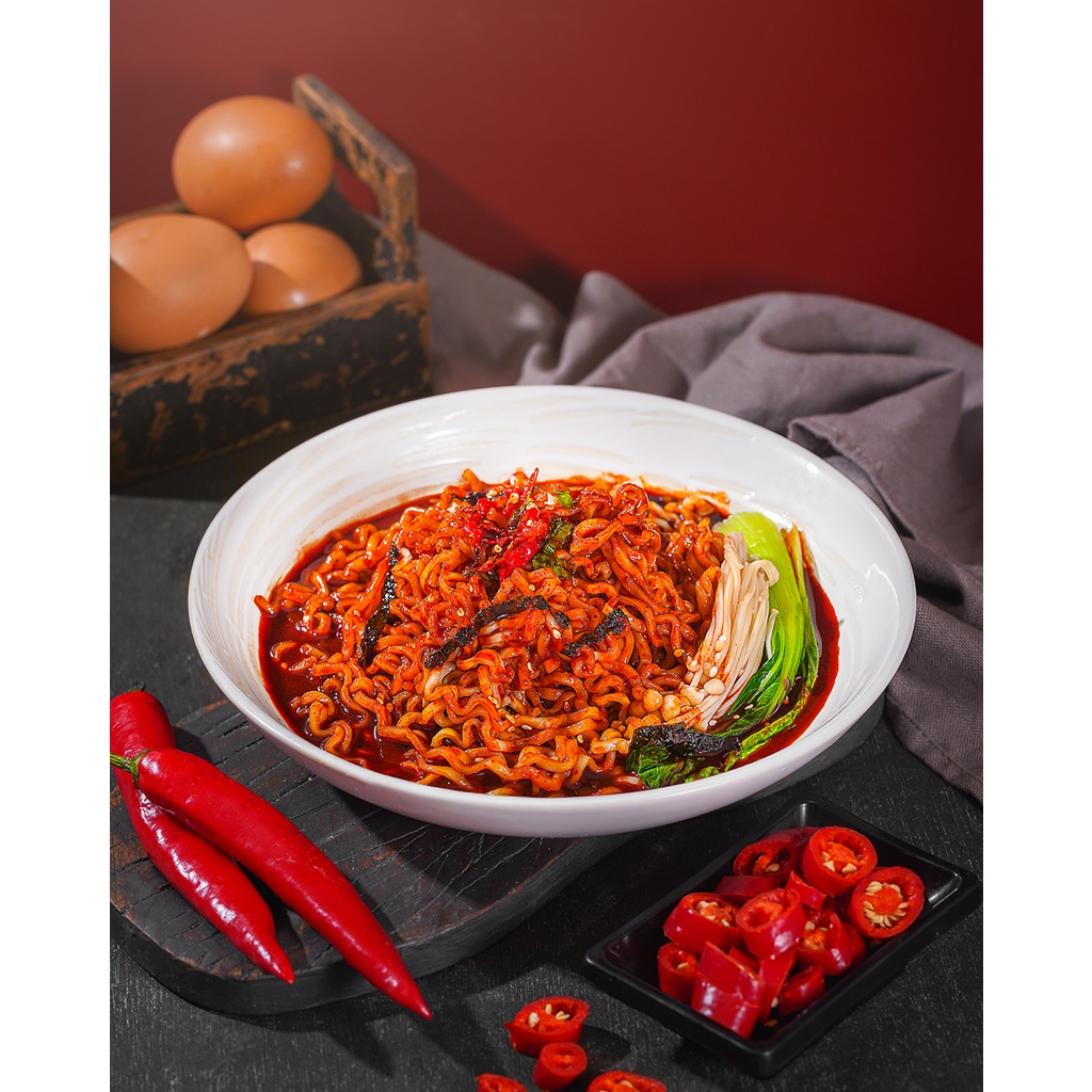 BULDAK BY KOREAKEUN || RAMYEON HALAL HOT SPICY CHICKEN