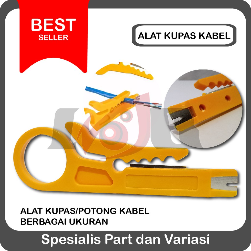 Alat Kupas Kabel Putar Jari Rotary Wire Stripping Tool