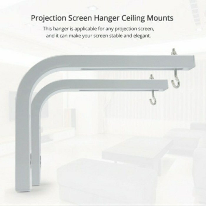 

Premium Braket Layar Projector/ Gantungan Layar Proyektor