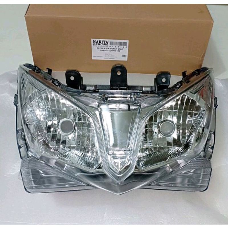 reflektor lampu depan vario 125 techno old 2013-2014 win