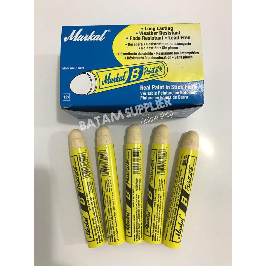 

Hanya Disini] Paint Stick Markal B Putih 12Pcs No 80220