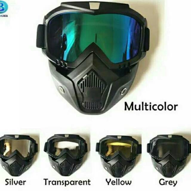 Kacamata Masker Helm google mask TERJAMIN