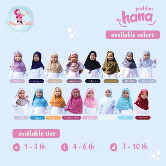 Pashmin anak // pashmina instan anak // pashtan hana // pashmina bayi // pashtan bayi