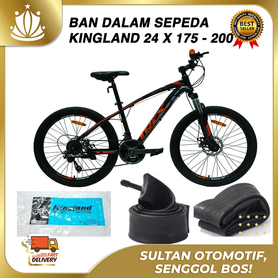 Ban Dalam Sepeda KINGLAND 24 x 1.75 2.00 Ban dalem