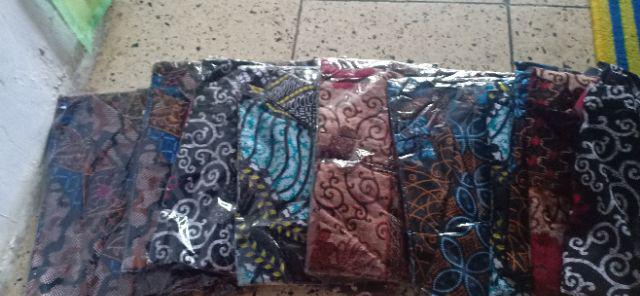 Hot Item Kemeja Hem Batik Pria Pekalongan Terfavorit Lengan Pendek Size M L Xl