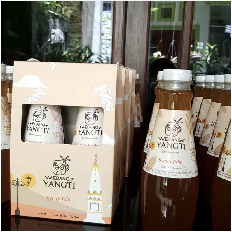 Minuman Wedang Jahe Premium Syrup Yangti Asli Jogja