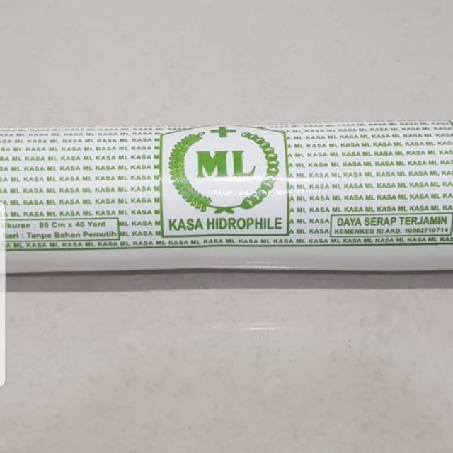 Kasa / Perban ML 80 cm x 40 yard (POTONG BAGI 4)