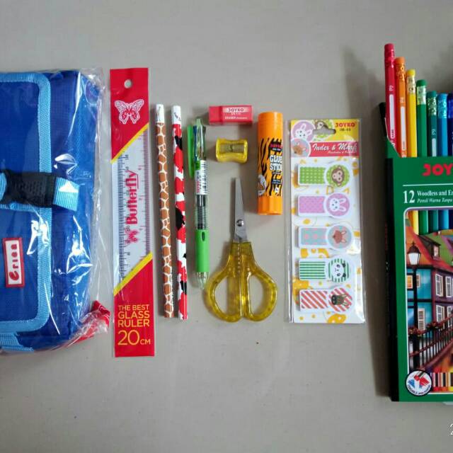 

Paket alat tulis komplit