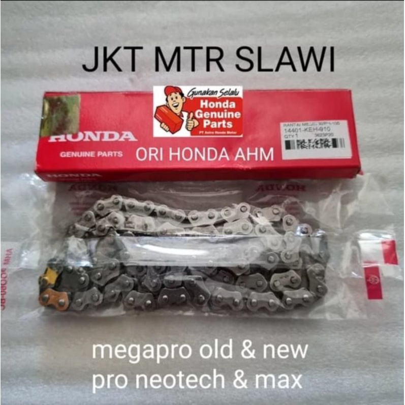 14401-KEH-910 rantai keteng rantai mesin 92RH 100 megapro primus avance megapro lama gl pro neotech gl max ori ahm