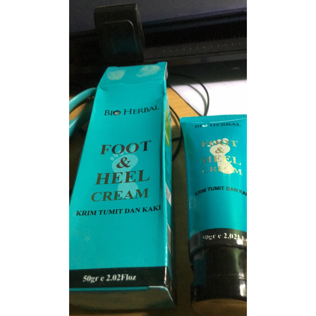 [ORI] BIO HERBAL Foot &amp; Heel Cream Penghalus Tumit Kaki Kering Pecah-pecah 50Gram BPOM 100% ORIGINAL