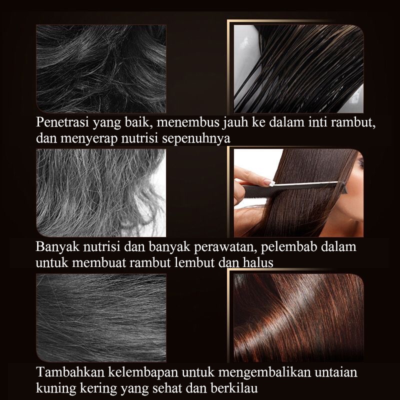Serum rambut argan oil Memperbaiki rambut kering, keriting, ujung bercabang,pewarnaan, pengeritinga serum rambut