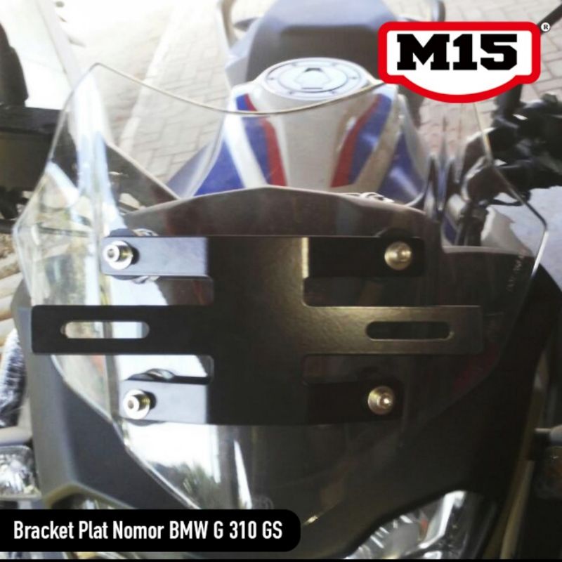 Bracket Plat Nomor Depan M15 BMW G310GS GS310 GS 310