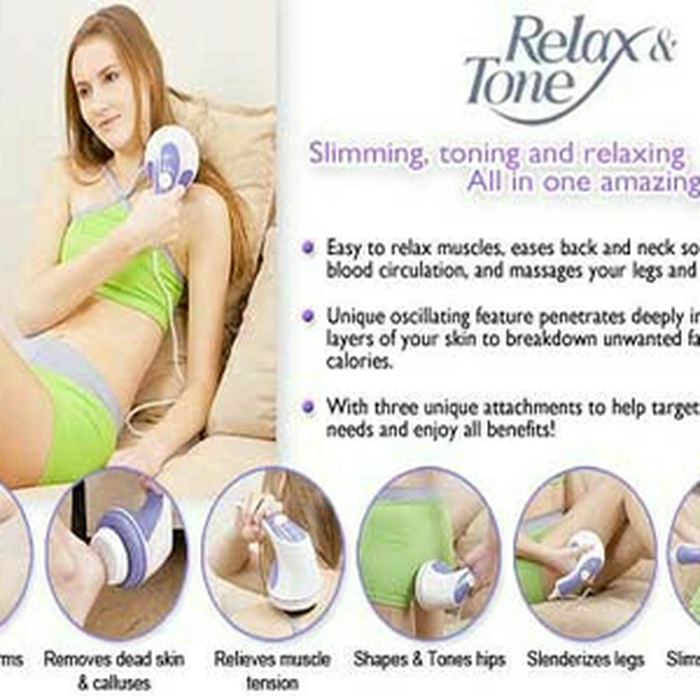 Relax &amp; Spin Tone Alat Pijat Pelangsing