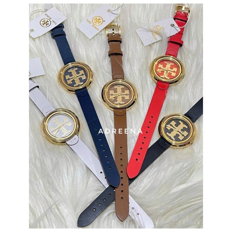 jam tangan wanita tory burch TBW6200 TBW6201 TBW6202 TBW6203 TBW6204 strap leather / kulit original