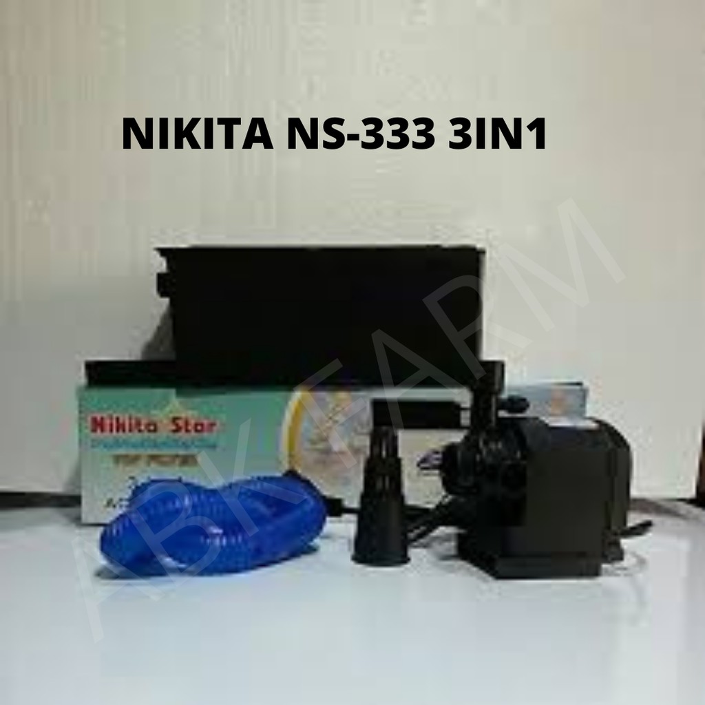 Nikita Star NS 333 NS666 NS-333 top filter atas 3 in 1 aquarium aquascape