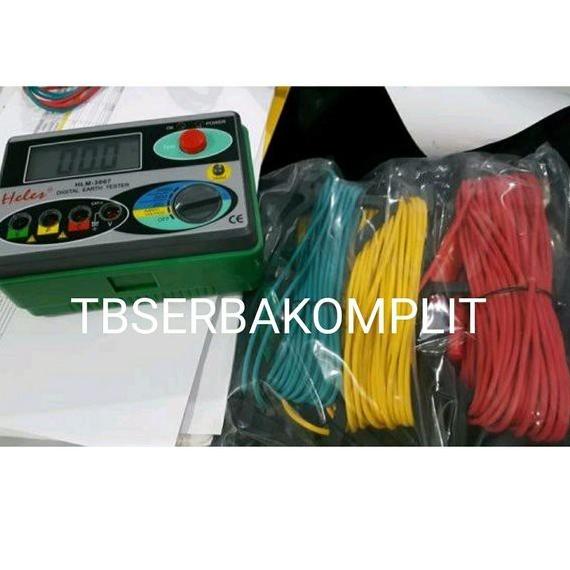 Digital Earth Tester Hlm 3007 Earth Ground Grounding Tester Heles