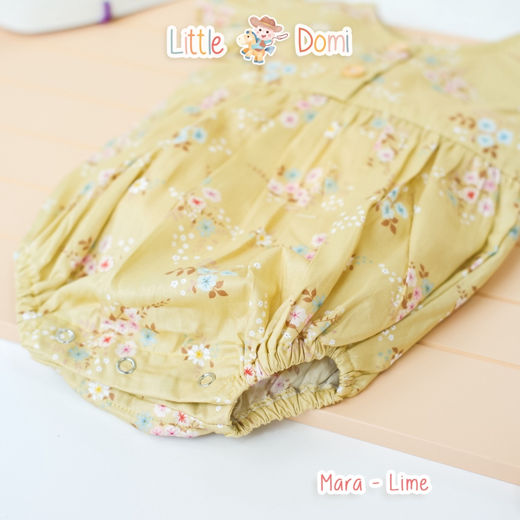 Mara Romper Bayi ( Girl ) - Pakaian Bayi - Jumper Bayi - Little Domi