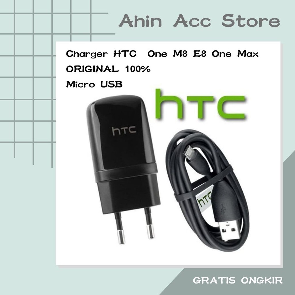 Charger HTC Original Micro USB P900 1.5 Ampere For HTC One M8 E8 One Max Desire 816 Desire ORIGINAL