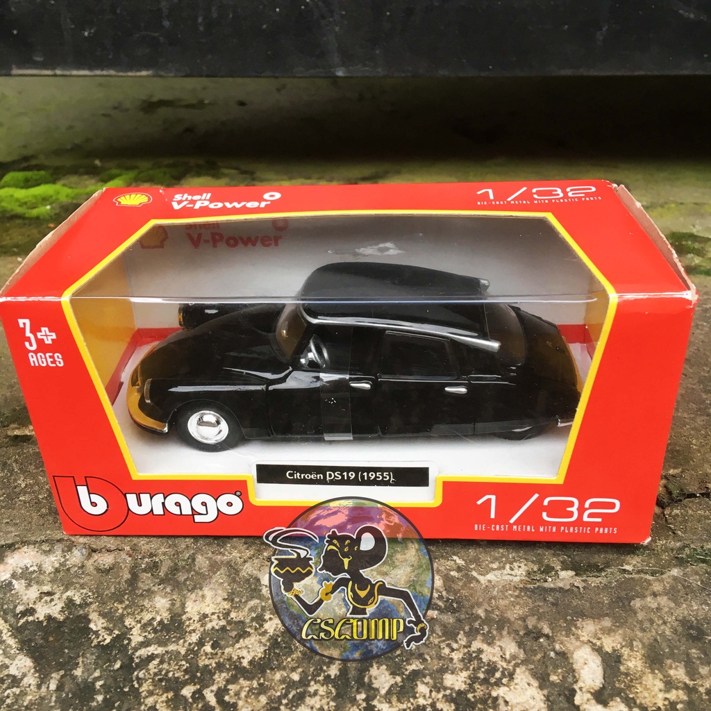 Diecast Citroen DS19 1955 Burago Shell