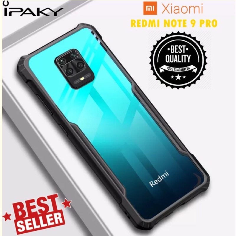 Case xiaomi redmi note 9 pro Hardcase softcase hard soft casing cover hp anti shock crack bumper tpu