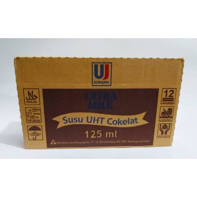 Susu Ultra Milk 125ml 1dus 40pcs