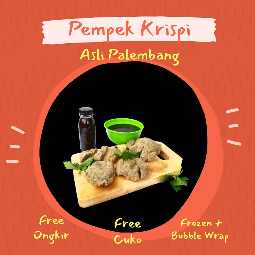 Pempek Palembang Paket Kulit Crispy Empek Empek MPEKMPEK Mpek2 FROZEN ASLI Palembang TERENAK