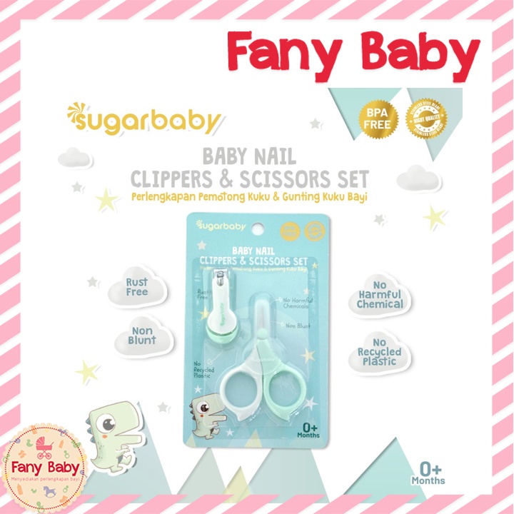 SUGAR BABY NAIL CLIPPERS &amp; SET