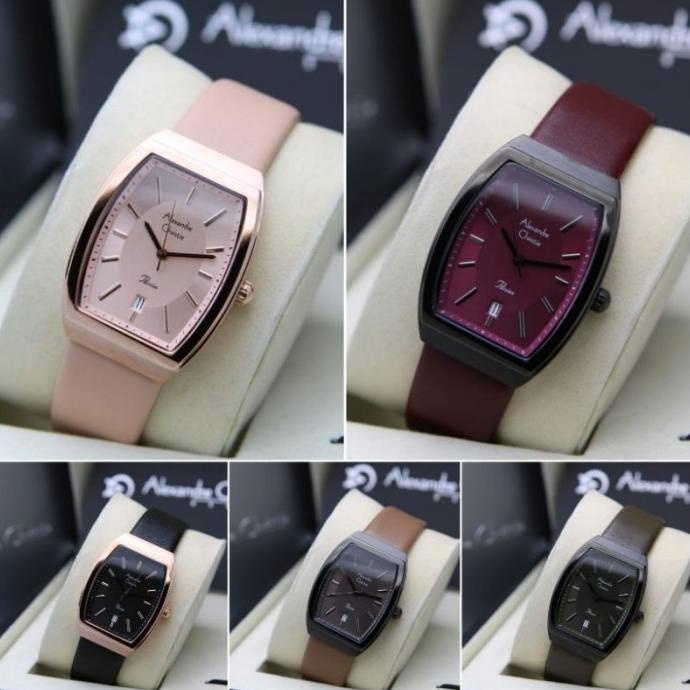 JAM TANGAN WANITA ALEXANDRE CHRISTIE AC 2909 / AC2909 LEATHER ORIGINAL barang ada