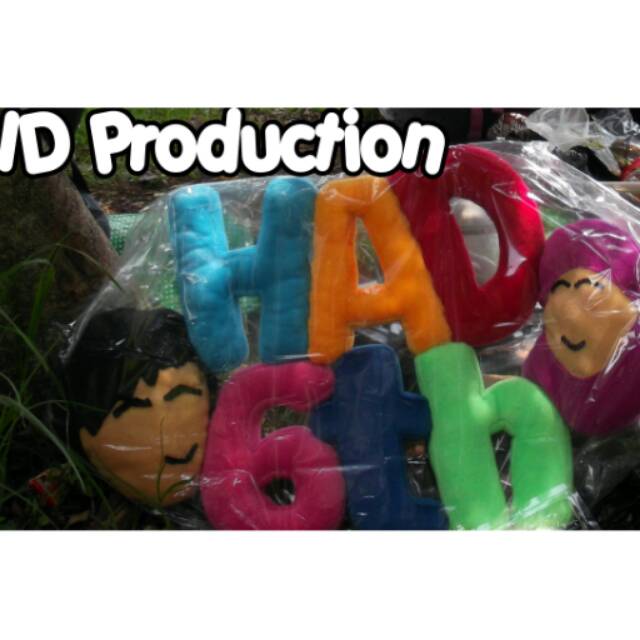

Bantal Huruf kado anniversary