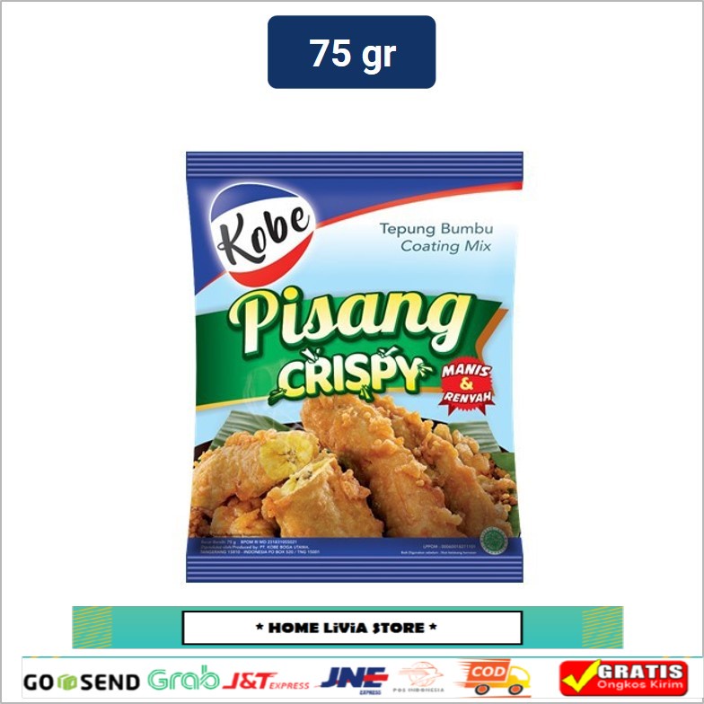 

Kobe Tepung Pisang Goreng 75 gr
