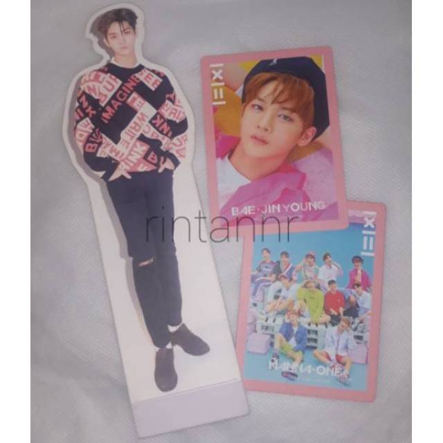 Wanna One Photocard & Standee Bae Jinyoung & POSTER TBO & IPU