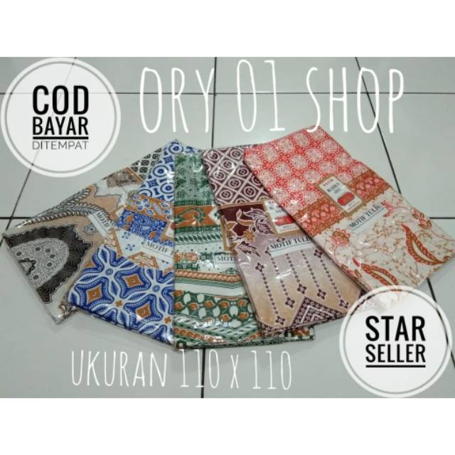 Taplak meja tamu batik_Taplak meja batik guru