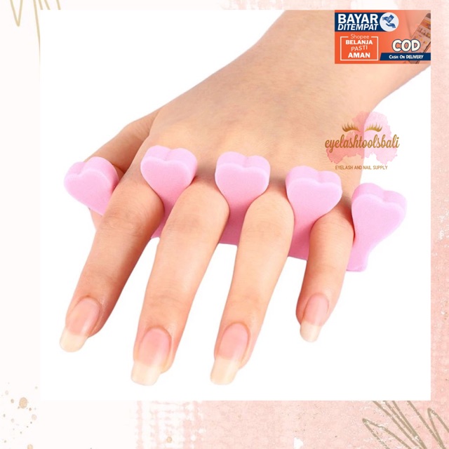 NAIL SPRATOR PEMBATAS JARI NAIL ART NAIL GEL