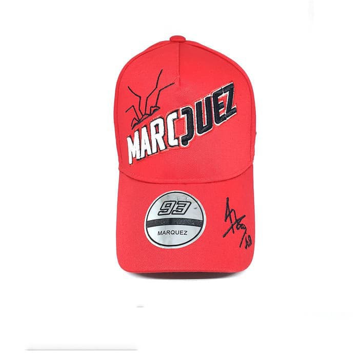 Hot Sale! TOPI MOTOGP MARC MARQUEZ 93 RED HAT CAP SNAPBACK