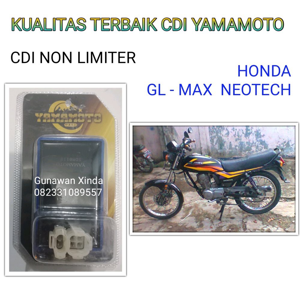 CDI MOTOR HONDA GL MAX GL PRO NEOTECH NON LIMITER  bac7493