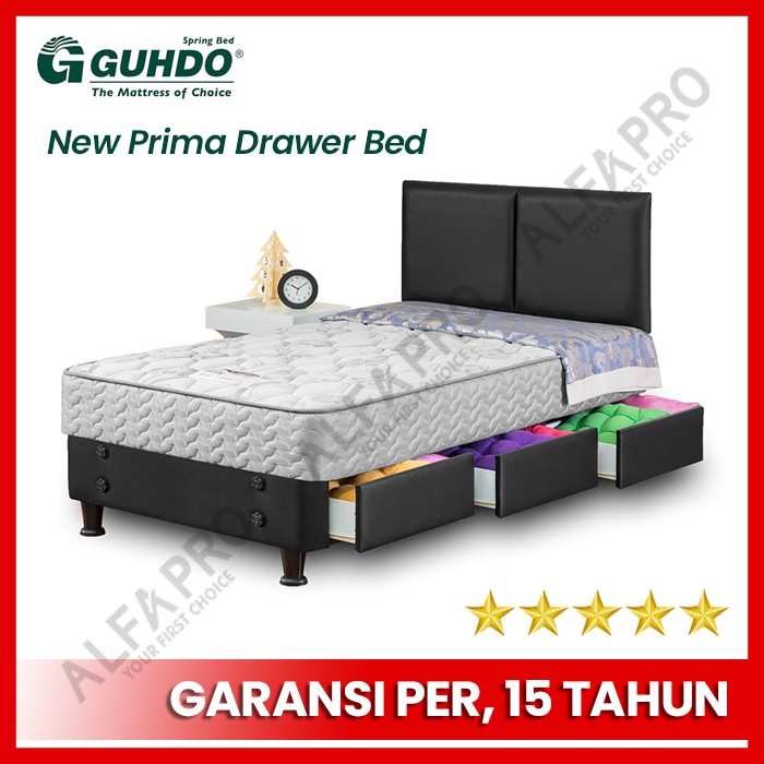 Kasur Springbed Guhdo - New Prima Drawer Bed