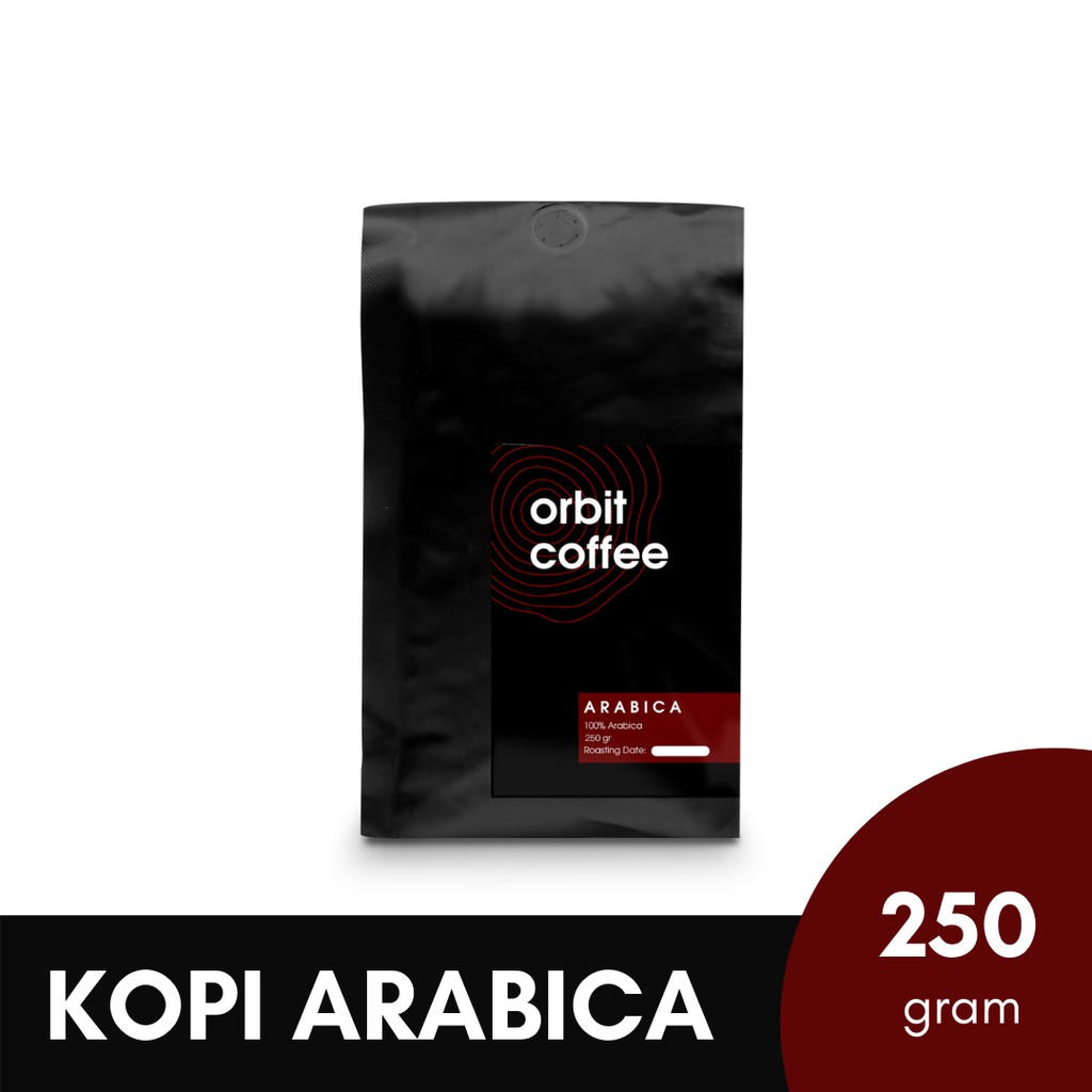 

ORBIT COFFEE KOPI ARABICA 100% 250 GRAM BIJI/BUBUK | ROBUSTA ARABIKA 250 GRAM