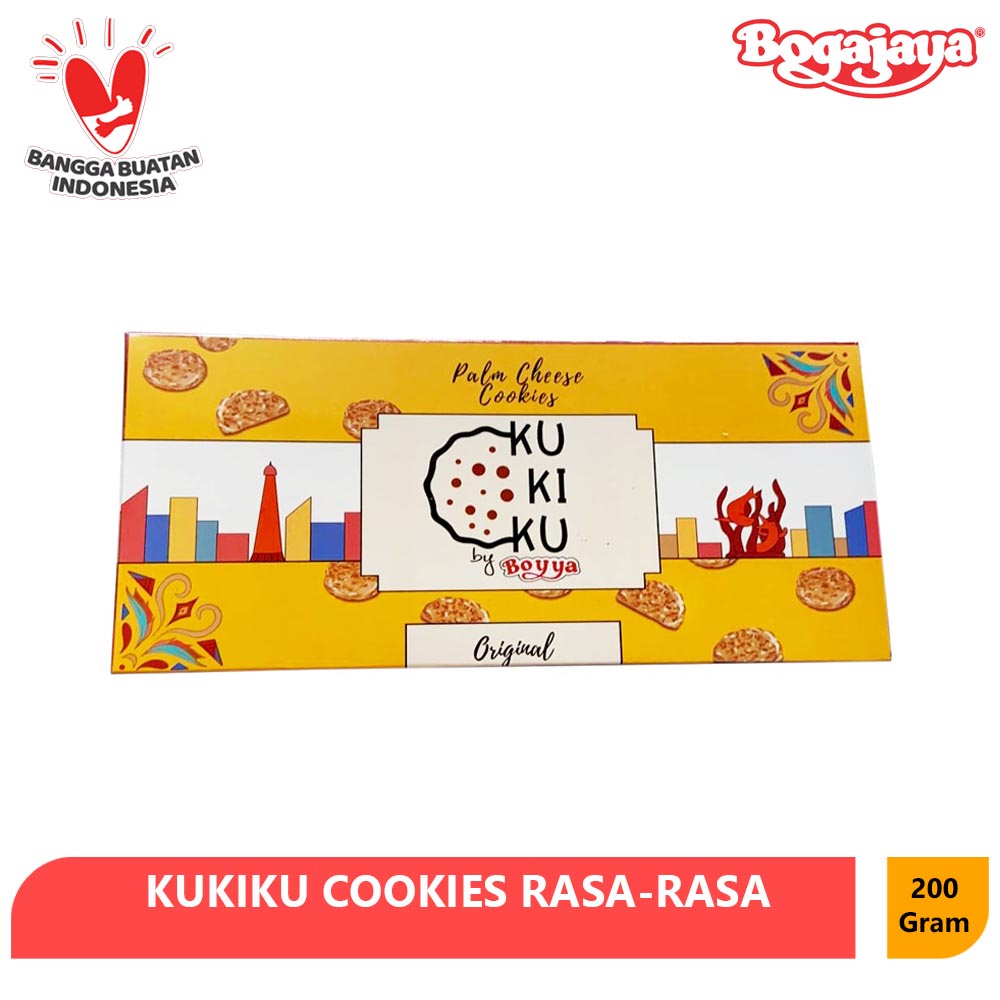 

KUE COOKIES KHAS SURABAYA KUKIKU BOYYA RASA PANDAN 200 GRAM / KUE KERING OLEH OLEH SURABAYA