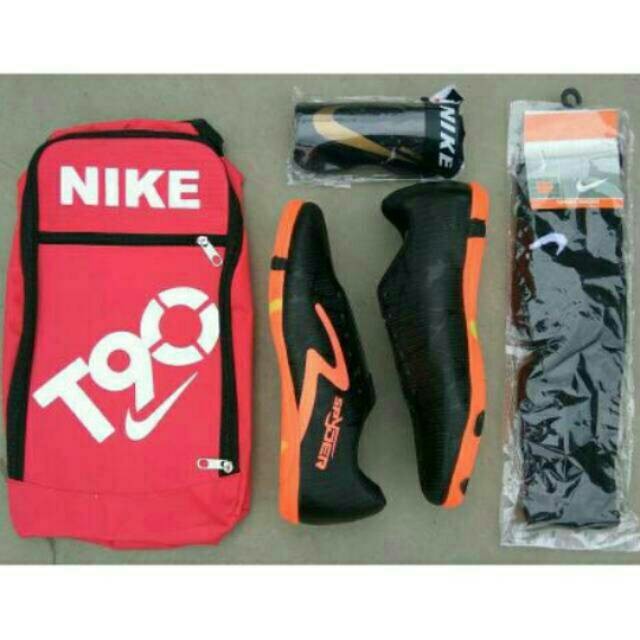 PAKET KOMPLIT Sepatu Futsal Specs Spyder GO 5 IN 1